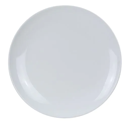 Yanco Round Plate CO-110 It is made from durable and reliable melamine material, which makes the plate look like ceramics. Melamine tableware is a perfect solution for those who choose a reliable, durable, high-quality and affordable dinnerware for their food-serving establishment. These round plates are easy to clean, NSF listed and BPA safe.