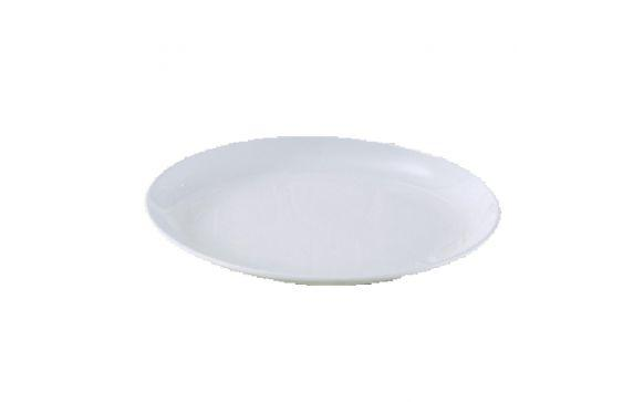 Yanco Round Plate CO-1016 is made from high-quality, extra heavy-duty melamine that guarantees long-lasting durability. Its sleek white finish adds a touch of elegance to any table setting, making it ideal for formal events or casual dining. This plate is also dishwasher safe, which makes it easy to clean and maintain.