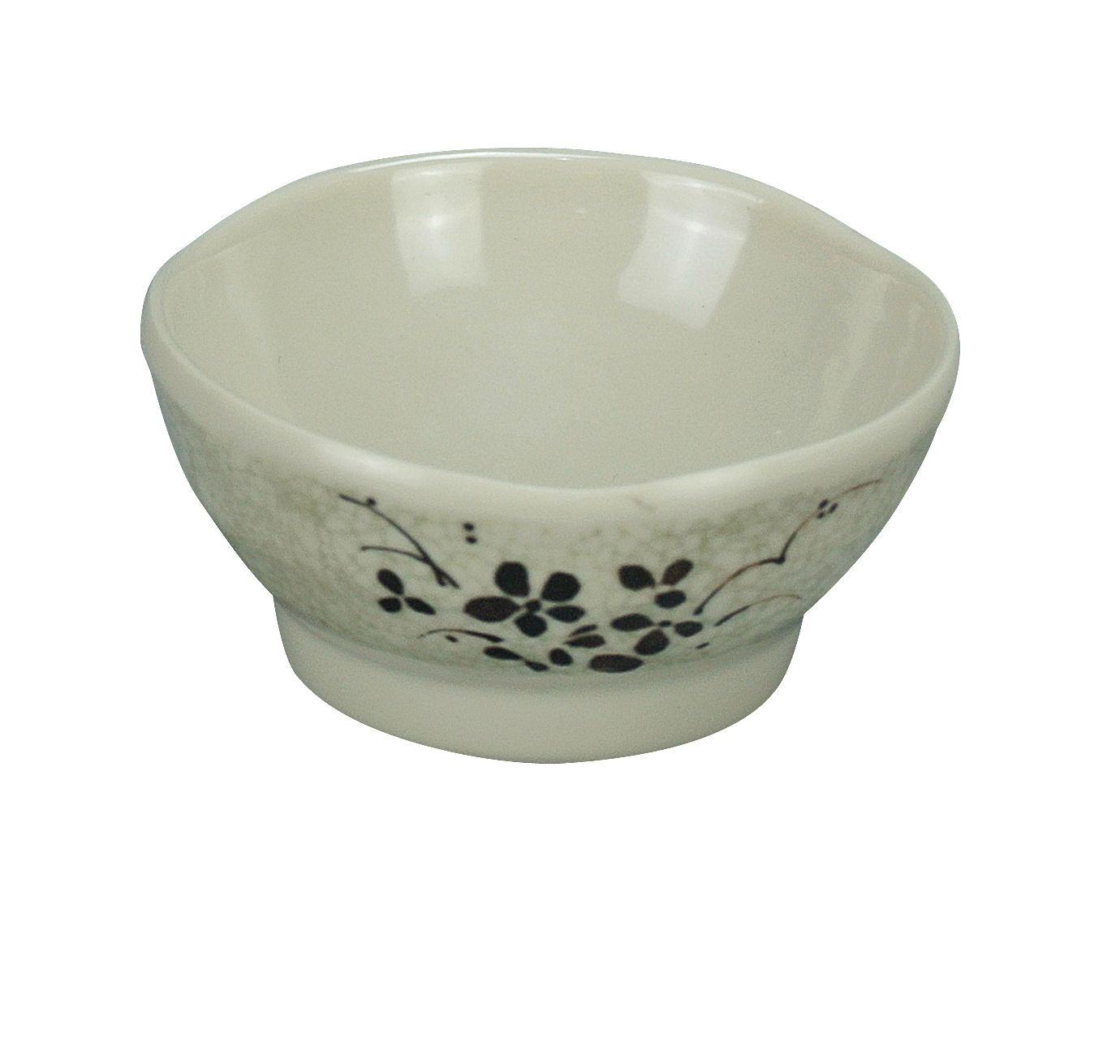 Yanco Sauce Dish HO-3703 is a perfect solution to serve sauces, dips, spices, and herbs that accompany the oriental dishes in your food-serving establishment. Thanks to the high-quality, reliable and affordable melamine material, these sauce dishes can With stand the heavy commercial use. While looking like they are handmade ceramics such dishes won't chip, break, or stain. The Honda collection is performed in Japanese style, that will perfectly fit most of the establishments' designs.