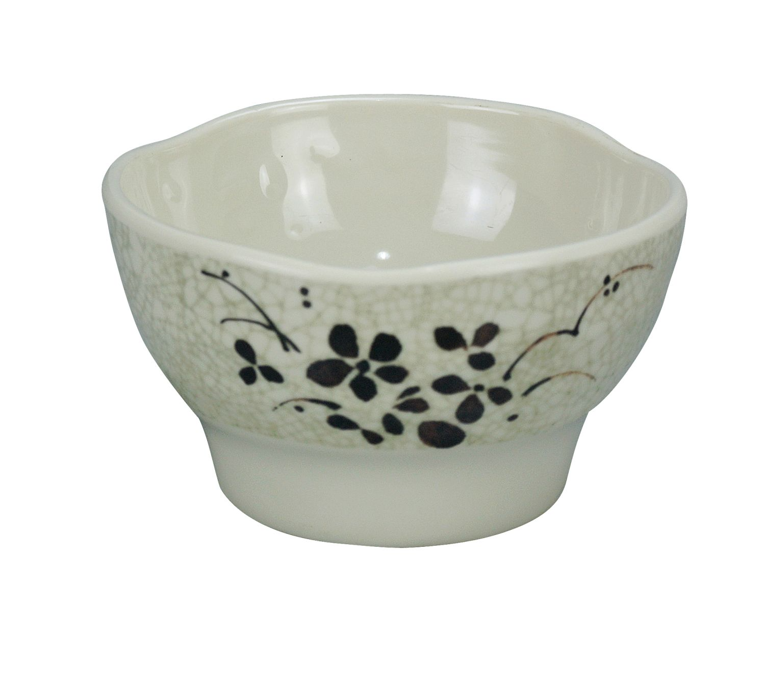 Yanco Rice Bowl HO-3704 is a perfect solution to serve sauces, dips, spices, and herbs that accompany the oriental dishes in your food-serving establishment. Thanks to the high-quality, reliable and affordable melamine material, these sauce dishes can With stand the heavy commercial use. While looking like they are handmade ceramics such dishes won't chip, break, or stain. The Honda collection is performed in Japanese style, that will perfectly fit most of the establishments' designs.