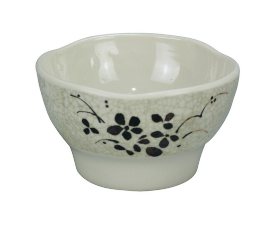 Yanco Rice Bowl HO-3704 is a perfect solution to serve sauces, dips, spices, and herbs that accompany the oriental dishes in your food-serving establishment. Thanks to the high-quality, reliable and affordable melamine material, these sauce dishes can With stand the heavy commercial use. While looking like they are handmade ceramics such dishes won't chip, break, or stain. The Honda collection is performed in Japanese style, that will perfectly fit most of the establishments' designs.