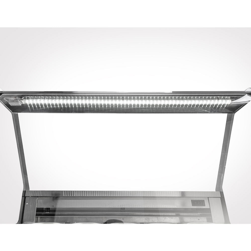 The Marchia GIC-13 70" Gelato Ice Cream Dipping Cabinet features space for 13 pans, providing an elegant display and efficient storage for a wide variety of gelato flavors in any commercial setting.