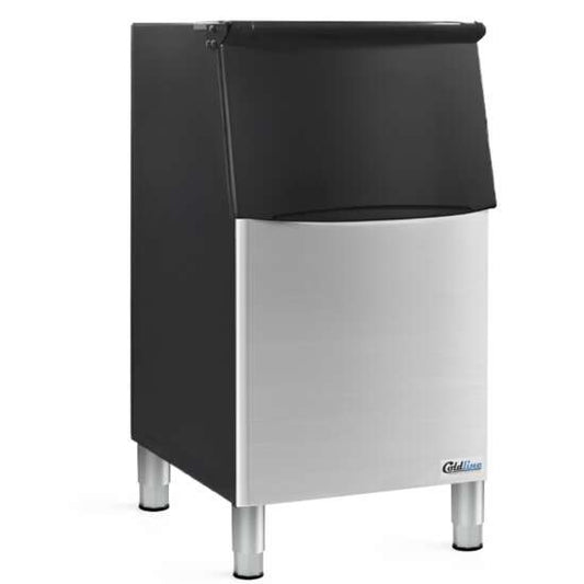 Coldline EIC350BIN 23-inch ice storage bin with a 200 lb. capacity, BIN ONLY. Durable and compact design, ideal for pairing with modular ice machines. Perfect for restaurants, bars, or cafes needing reliable and efficient ice storage solutions