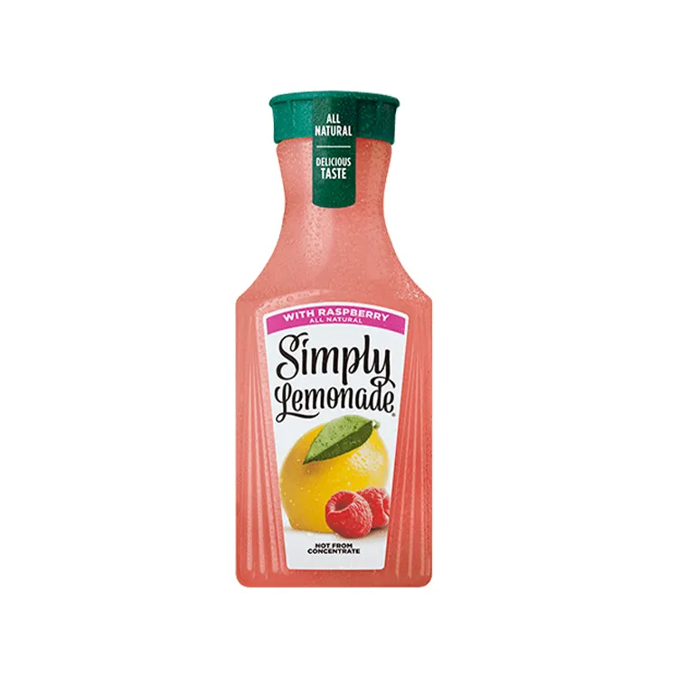 52oz Simply Lemonade with Raspberry Juice Refreshing Pure Fruit Beverage