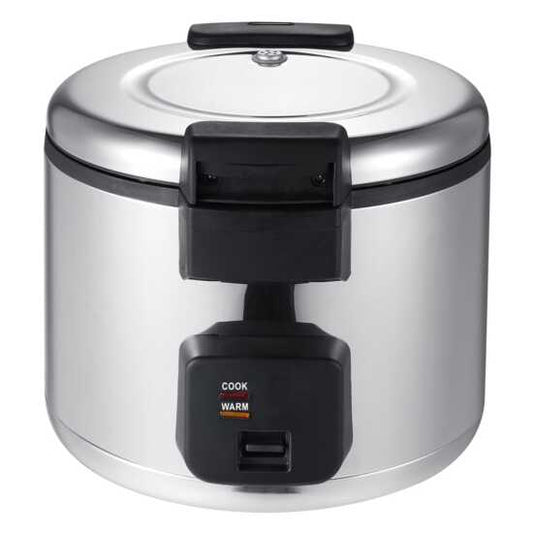 Prepline ERC60 Electric Rice Cooker and Warmer, 60 Cups Cooked / 30 Cups Uncooked, 120V/1650W - Efficiently cooks and keeps large quantities of rice warm for restaurants, buffets, and catering services.