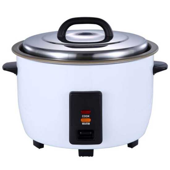 Prepline ERC60X 18" Electric Rice Cooker and Warmer, 60 Cups Cooked / 30 Cups Uncooked, 120V/1650W - Perfect for efficiently cooking and warming large quantities of rice for commercial use.