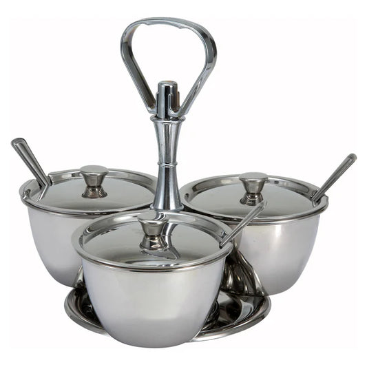 Winco RS-3 and RS-4, 3 and 4 Units Relish Server