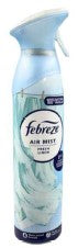 Febreze Fresh Linen air freshener spray, 185 ml, eliminates odors and leaves a long-lasting clean, crisp linen scent.