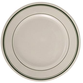 Yanco Plate GB-8 is an elegant and reliable addition to your tableware collection. These plates are made from high-quality porcelain with a stylish glaze finish. Porcelain features excellent resistance to mechanical damage and temperature. You can use this stylish white plate to serve any dish you want. For example, you can use it for serving sushi, appetizers or fresh vegetables. All Green Band collection items would be a stylish choice for any table setting.