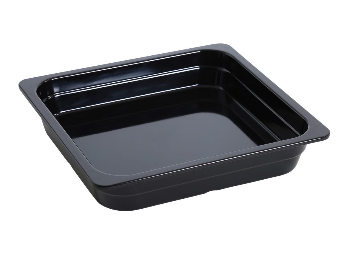 Yanco Pan GN-313BK 6/Pcs is an affordable and reliable addition to your tableware collection. These pans are made from high-quality melamine material, that makes its dinnerware look like ceramics. These GN collection pans are commonly used for preparing and serving big portions of a variety of dishes like lasagna, cheese or egg dishes, macaroni and cheese, and other food. These pans would be perfect for your fine-dining restaurant, catered events, outdoor dining area or even hotels.