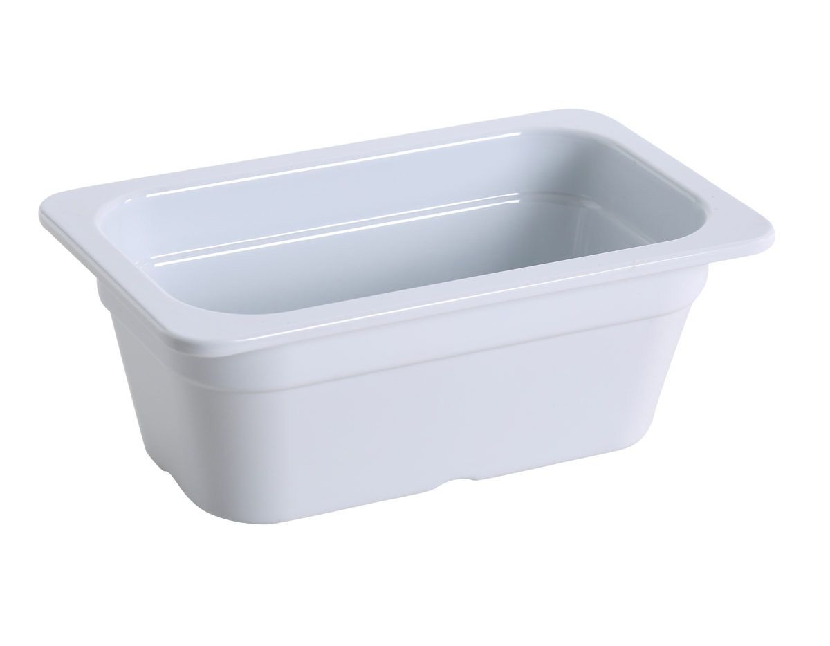 Yanco Pan GN-611 6/Pcs is an affordable and reliable addition to your tableware collection. These pans are made from high-quality melamine material, that makes its dinnerware look like ceramics. These GN collection pans are commonly used for preparing and serving big portions of a variety of dishes like lasagna, cheese or egg dishes, macaroni and cheese, and other food. These pans would be perfect for your fine-dining restaurant, catered events, outdoor dining area or even hotels.