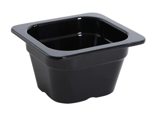 Yanco Pan GN-707BK 6/Pcs is an affordable and reliable addition to your tableware collection. These pans are made from high-quality melamine material, that makes its dinnerware look like ceramics. These GN collection pans are commonly used for preparing and serving big portions of a variety of dishes like lasagna, cheese or egg dishes, macaroni and cheese, and other food. These pans would be perfect for your fine-dining restaurant, catered events, outdoor dining area or even hotels.