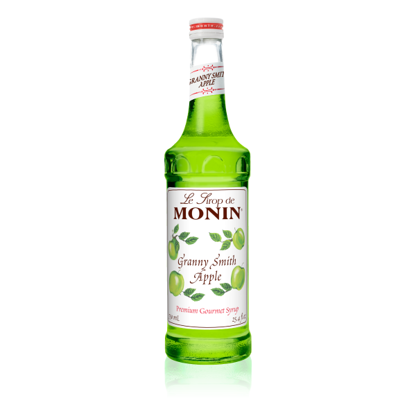 Monin Granny Smith Apple Syrup 750 mL Bottle