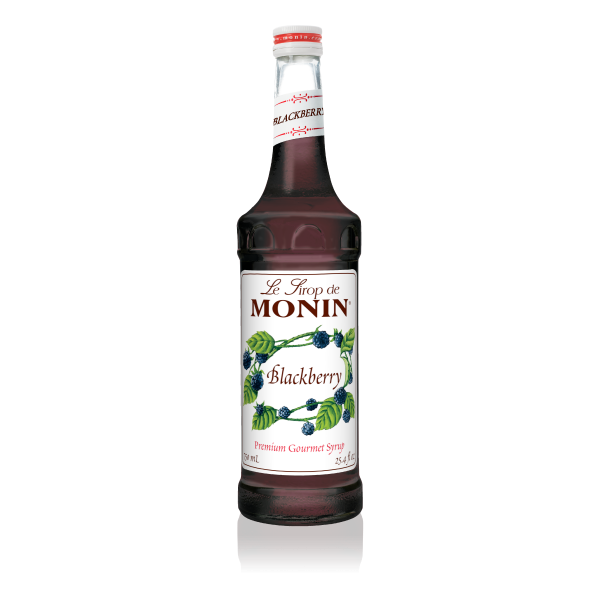 Monin Blackberry Syrup 750 mL Bottle