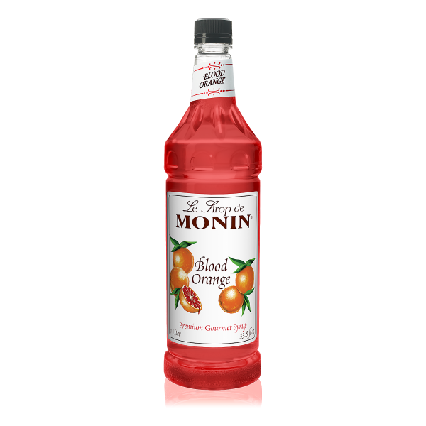 Monin Blood Orange Syrup 1 L Bottle
