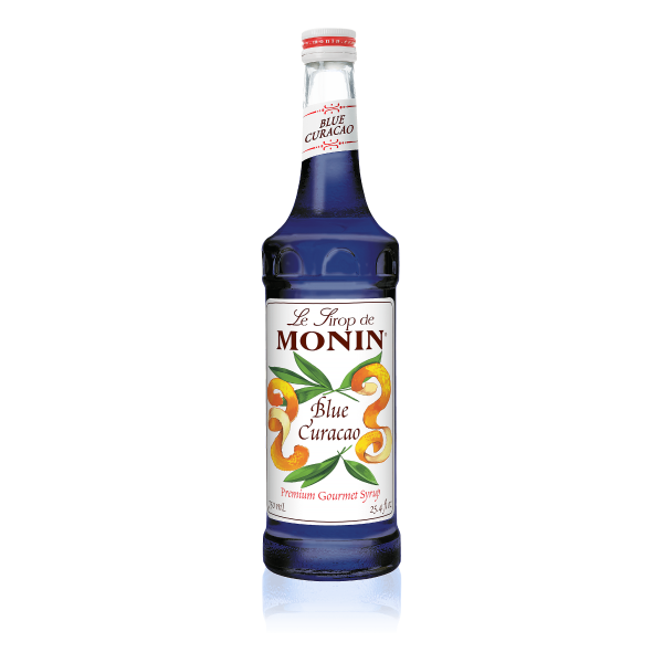 Monin Blue Curacao Syrup 750 mL Bottle