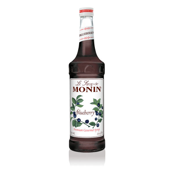 Monin Blueberry Syrup 750 mL Bottle