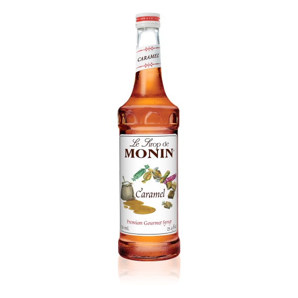 Monin Caramel Syrup 750 mL Bottle