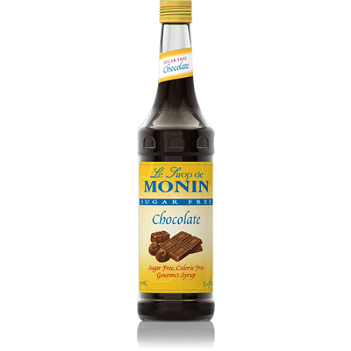 Monin Sugar Free Chocolate Syrup 750 mL Bottle