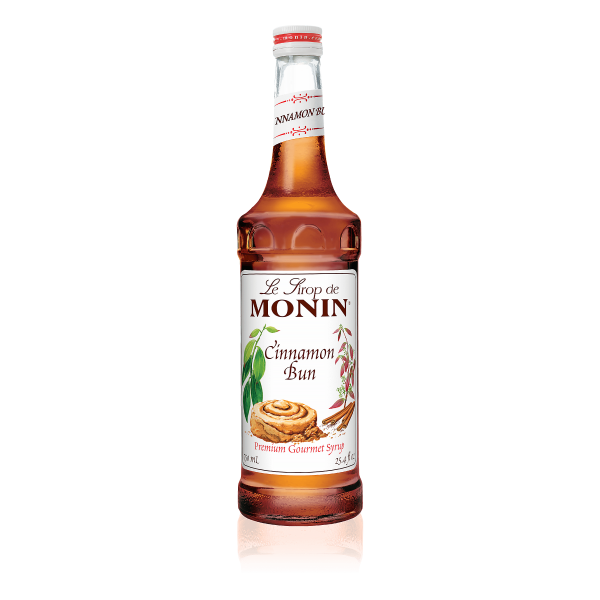 Monin Cinnamon Bun Syrup 750 mL Bottle