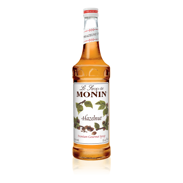 Monin Hazelnut Syrup 750 mL Bottle