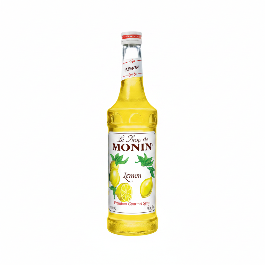 Monin Lemon Syrup 750 mL Bottle