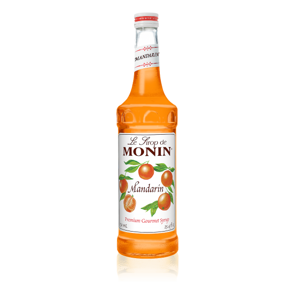 Monin Mandarin Syrup 750 mL Bottle