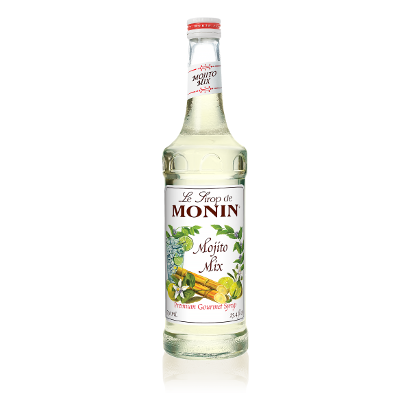 Monin Mojito Mix Syrup 750 mL Bottle