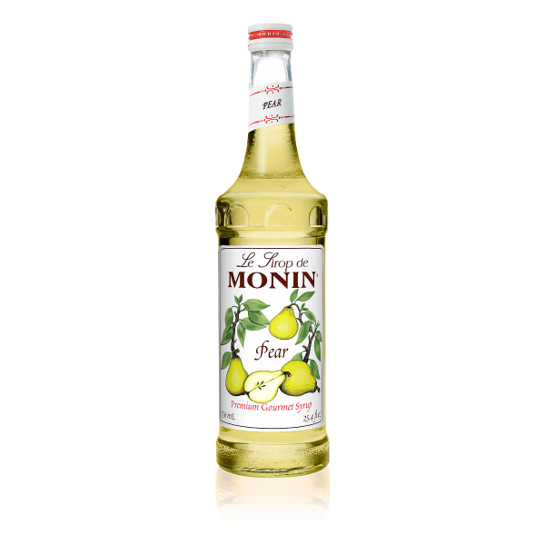 Monin Pear Syrup 750 mL Bottle