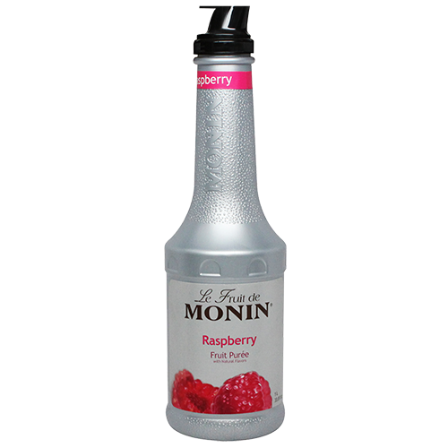 Monin Raspberry Fruit Puree 1 L Bottle