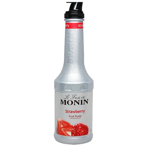 Monin Strawberry Fruit Puree 1 L Bottle