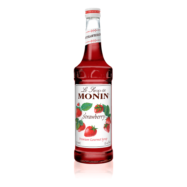 Monin Strawberry Syrup 750 mL Bottle