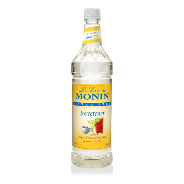 Monin Sugar Free Sweetener Syrup 1 L Bottle