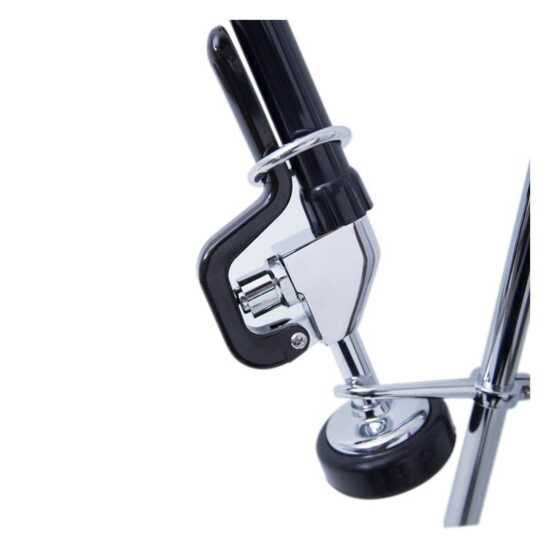 The Prepline PPRS-12 wall-mounted pre-rinse assembly with a 12" swing spout is perfect for commercial kitchens, offering powerful rinsing and efficient water flow for dishwashing and food prep tasks.
