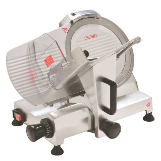 Prepline HBS300 12-inch blade commercial manual meat slicer, designed for efficient and precise slicing of meats and cheeses in delis, restaurants, and butcher shops.