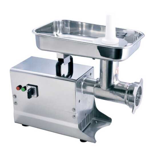 Prepline FM32 HUB 32 meat grinder with 2 HP motor, designed for high-capacity meat grinding in commercial kitchens and butcher shops.