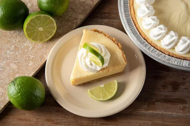 Serve desserts and appetizers with confidence using the KL20425 Tan Melamine Pie Plate. This 6.5 Inch break resistant plate is ideal for restaurants, bakeries, catering services, cafes, and home dining.