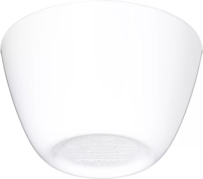 Serve soups, broths, and side dishes with confidence using the KL35002 White Melamine Bouillon Cup Bowl. This 8 oz break resistant bowl is ideal for restaurants, cafeterias, catering services, and home dining.