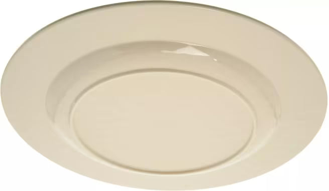 Serve meals with style using the 5400146 Jade Melamine Dinner Plate. This 11 Inch break resistant plate features a rustic pottery inspired design, making it ideal for restaurants, catering, buffets, and home dining.