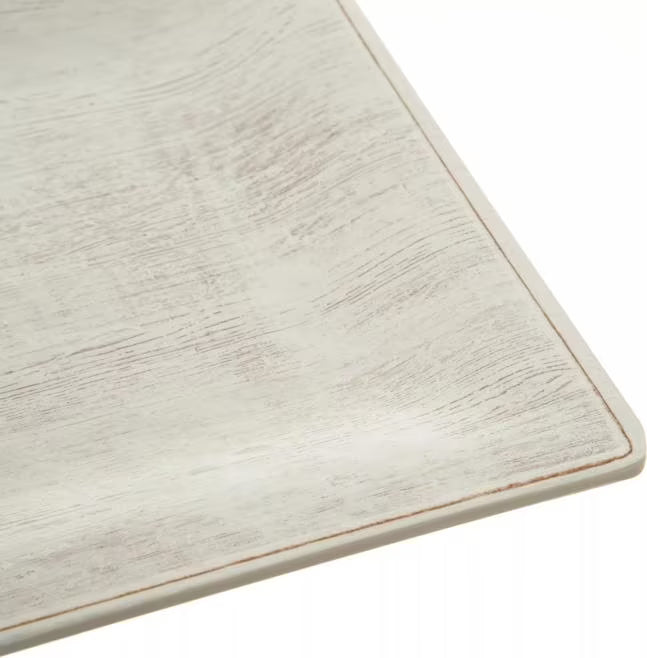 8.5 Inch Buff Grove Melamine Square Salad Plate with stain and chip resistant construction. Dishwasher safe and ideal for commercial or home dining.