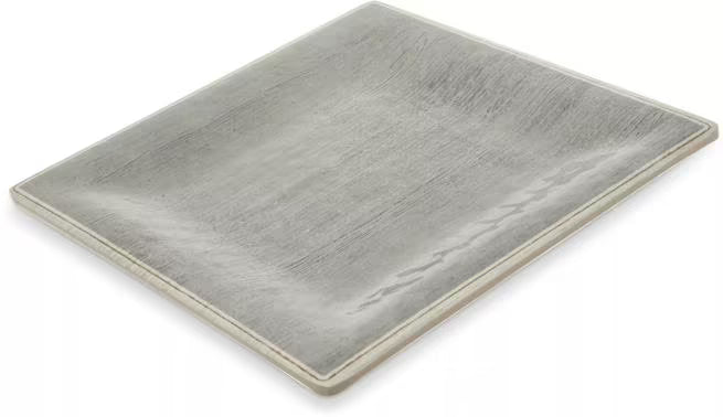 8.5" Smoke Grove Melamine Square Salad Plate with stain resistant, chip resistant construction. Dishwasher safe for commercial and home dining.