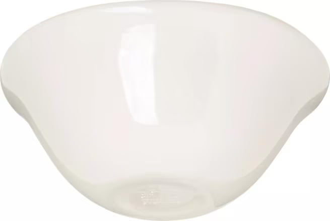 Serve ice cream, desserts, and salads with style using the 5400453 Sweet Cream Melamine Ice Cream Bowl. This 27 oz break resistant bowl features a rustic pottery inspired design, making it ideal for restaurants, catering, buffets, and home dining.