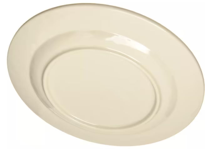 7 Inch Jade Melamine Bread and Butter Plate with commercial grade, break resistant construction. Ideal for serving bread, pastries, desserts, and appetizers in restaurants, catering, and home dining.