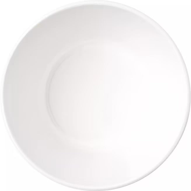 8.4 oz White Polycarbonate Bouillon Bowl Cup with scratch resistant surface and break resistant construction. Ideal for soups, bouillon, chili, restaurants, catering, and commercial foodservice.