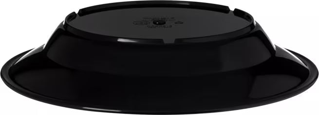 12 oz Black Polycarbonate Soup Salad Broth Bowl with scratch resistant surface and break resistant construction. Ideal for soups, salads, restaurants, catering, and commercial foodservice.
