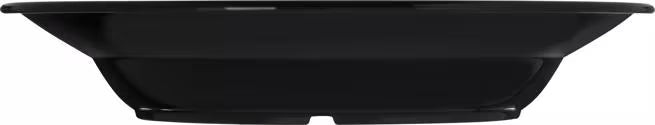 12 oz Black Polycarbonate Soup Salad Broth Bowl with scratch resistant surface and break resistant construction. Ideal for soups, salads, restaurants, catering, and commercial foodservice.