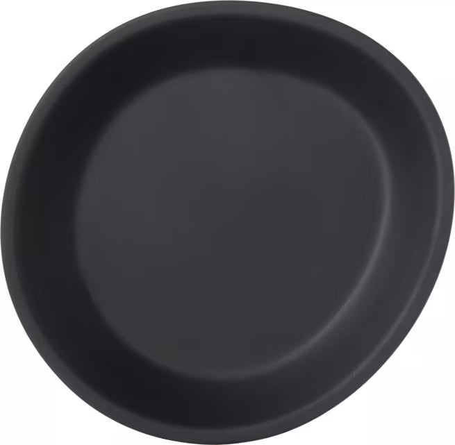 10 Inch Slate Ridge Melamine Coupe Plate with a premium matte finish and shatter resistant construction. Ideal for restaurants, cafes, catering, buffets, and modern table presentations.