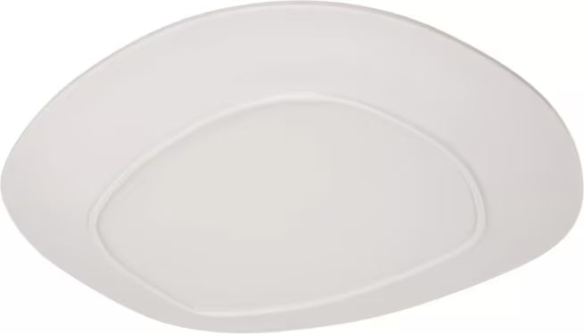 13 Inch Cement Ridge Melamine Oblong Platter with a premium matte finish and shatter resistant construction. Ideal for restaurants, cafes, catering, buffets, and elegant food presentations.
