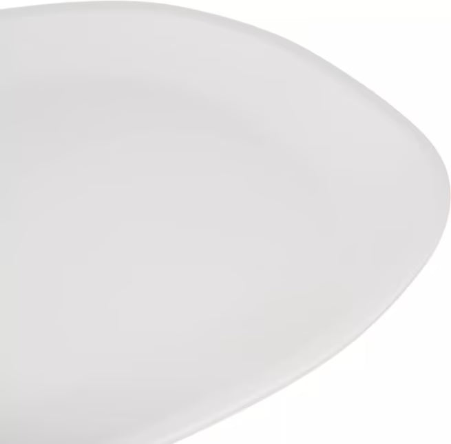 13 Inch Cement Ridge Melamine Oblong Platter with a premium matte finish and shatter resistant construction. Ideal for restaurants, cafes, catering, buffets, and elegant food presentations.
