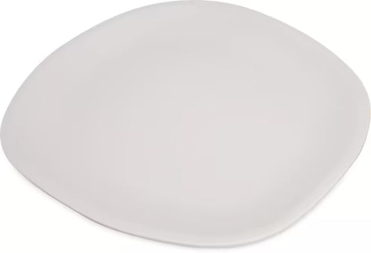13 Inch Cement Ridge Melamine Oblong Platter with a premium matte finish and shatter resistant construction. Ideal for restaurants, cafes, catering, buffets, and elegant food presentations.